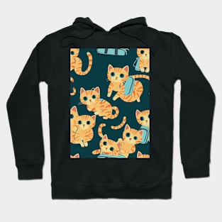 Multiple Cats, model 4 Hoodie